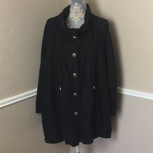 Huge sale Collar Pocket 3/4 Sleeve Jacket